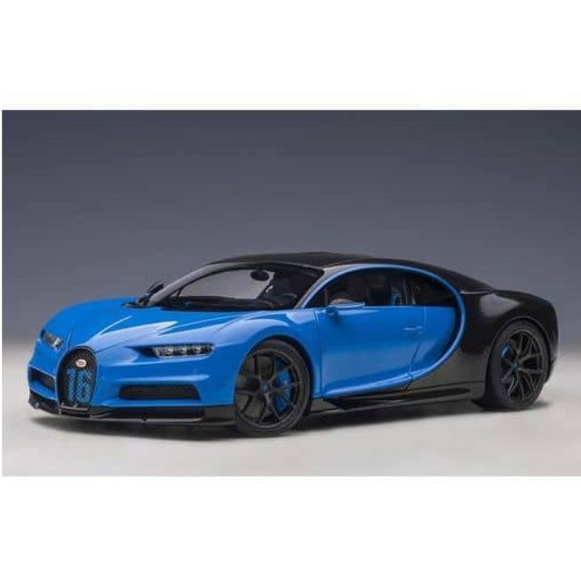 [MDL] 1/18 ブガッティ シロン スポーツ 2019(フレンチ・ブルー×カーボン・ブラック) 「オートアート・コンポジットモデルシリーズ」  完成品 ミニカー(70997) AutoArt(オートアート)