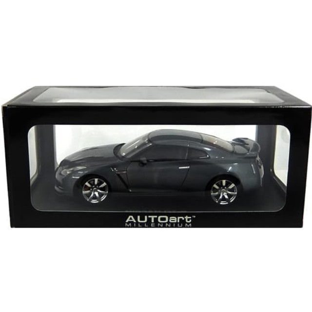 [MDL] 1/18 NISSAN GT-R R35(ダークメタルグレー) 「MILLENNIUM」  完成品 ミニカー(77388) AutoArt(オートアート)