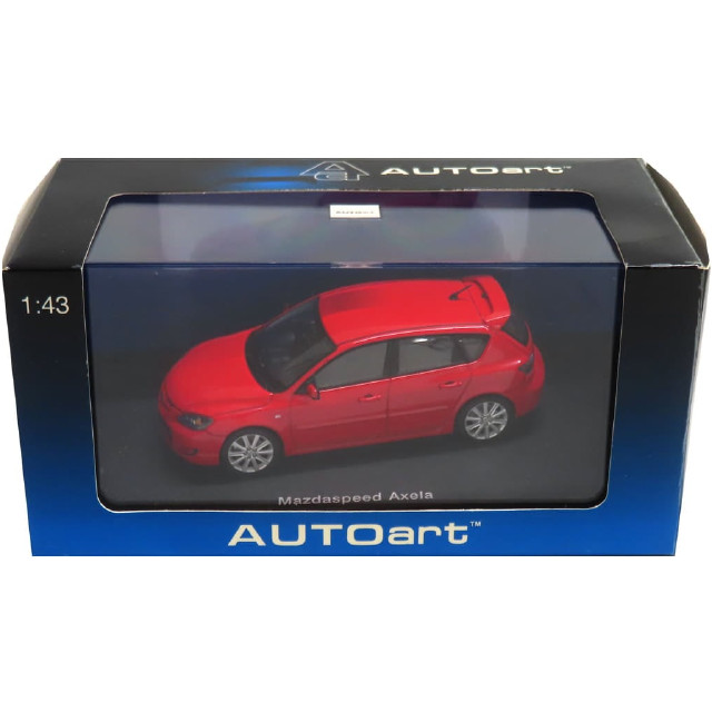 [MDL] 1/43 MAZDA MAZDASPEED Axela(トゥルーレッド)  完成品 ミニカー(55988) AutoArt(オートアート)