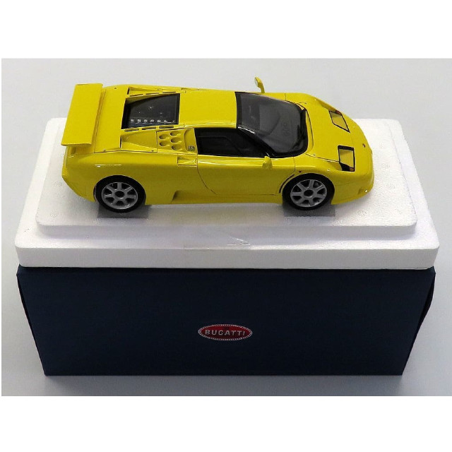 [MDL] 1/18 ブガッティ EB110 SS(イエロー)  完成品 ミニカー(70918) AutoArt(オートアート)