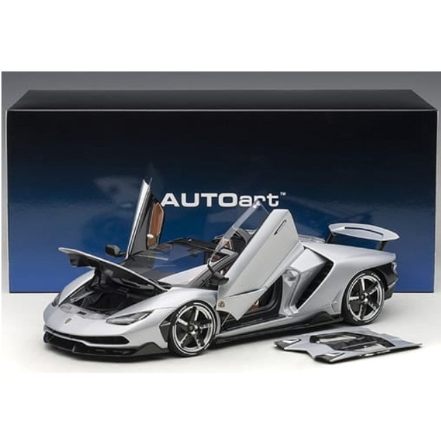 [MDL] 1/18 ランボルギーニ チェンテナリオ ロードスター(マット・メタリック・シルバー)  完成品 ミニカー(79116) AutoArt(オートアート)