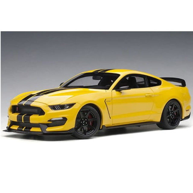 [MDL] 1/18 フォード シェルビー GT350R(イエロー/ブラック・ストライプ)  完成品 ミニカー(72932) AutoArt(オートアート)