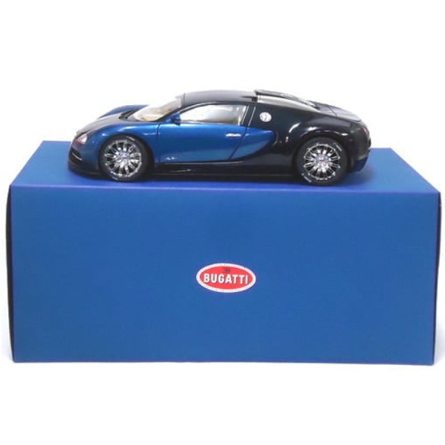 [MDL] 1/18 BUGATTI EB 16.4 VEYRON SHOWCAR(ブルー×ブラック)  完成品 ミニカー(70903) AutoArt(オートアート)