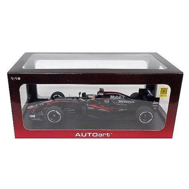 [MDL] 1/18 マクラーレン MP4-30 ホンダ F1 スペインGP 2015 フェルナンド・アロンソ ドライバーフィギュア付き #14 「シグネチャーシリーズ」 完成品 ミニカー(18121) AutoArt(オートアート)
