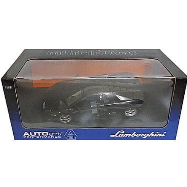 [MDL] 1/18 Lamborghini Murcielago(メタリックブラック) 「PERFORMANCE」 完成品 ミニカー(74513) AutoArt(オートアート)