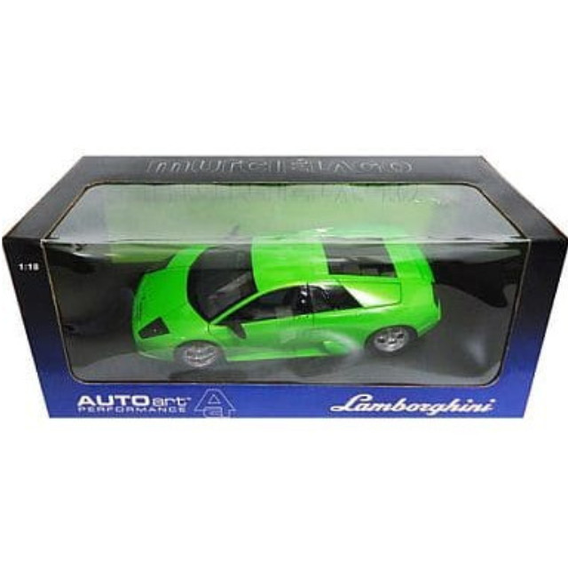 [MDL] 1/18 ランボルギーニ ムルシエラゴ (メタリックグリーン)  完成品 ミニカー(74514) AutoArt(オートアート)