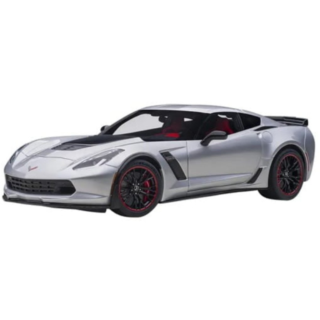 [MDL] 1/18 シボレー コルベット C7 Z06(メタリック・シルバー)  完成品 ミニカー(71258) AutoArt(オートアート)