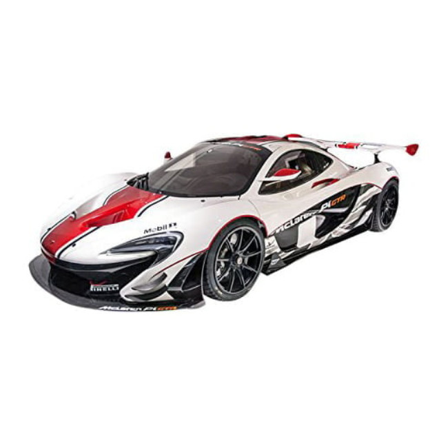 [MDL] 1/18 マクラーレン P1 GTR(ホワイト×レッド)  完成品 ミニカー(81541) AutoArt(オートアート)