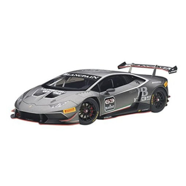 [MDL] 1/18 ランボルギーニ ウラカン LP620-2 スーパートロフェオ 2015(ダークグレー) #63 完成品 ミニカー(81559) AutoArt(オートアート)
