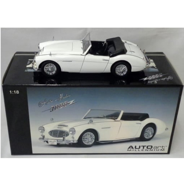 [MDL] 1/18 AUSTIN HEALEY 3000 MKII ’61(ホワイト) 「MILLENNIUM」 完成品 ミニカー(70701) AutoArt(オートアート)