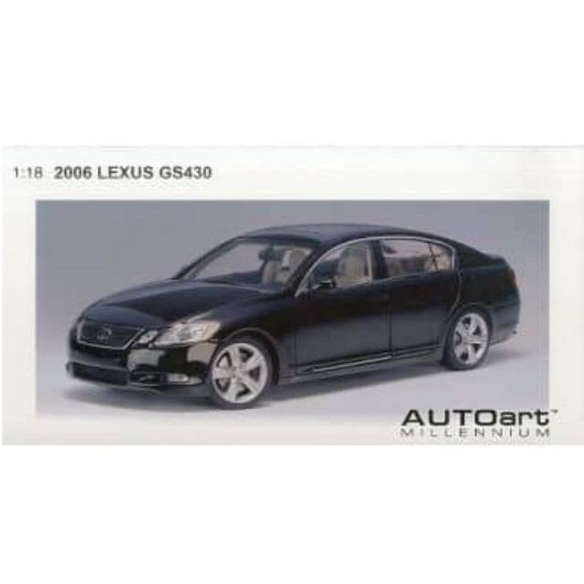[MDL] 1/18 レクサス GS430 2006(ブラック) 「MILLENNIUMシリーズ」  完成品 ミニカー(78802) AutoArt(オートアート)