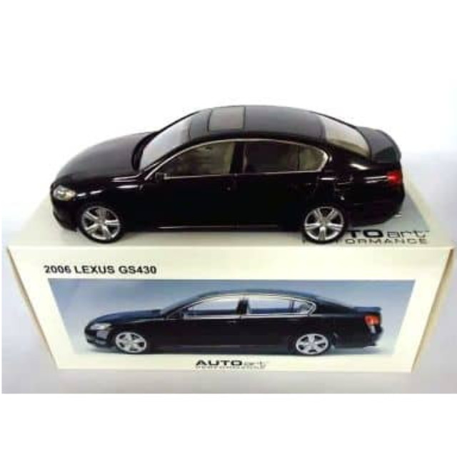 [MDL] 1/18 レクサス GS430 2006 LHD(ブラック) 「PERFORMANCEシリーズ」 完成品 ミニカー(78802) AutoArt(オートアート)