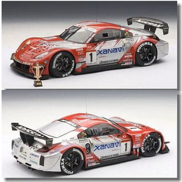 [MDL] 1/18 『Xanavi NISMO』#1 JGTC 2004 チーム＆ドライバーズ チャンピオン スペシャルエディション(本山哲・ドライバーフィギュア、ディスプレイケース、優勝トロフィー付属) 完成品 ミニカー AutoArt(オートアート)
