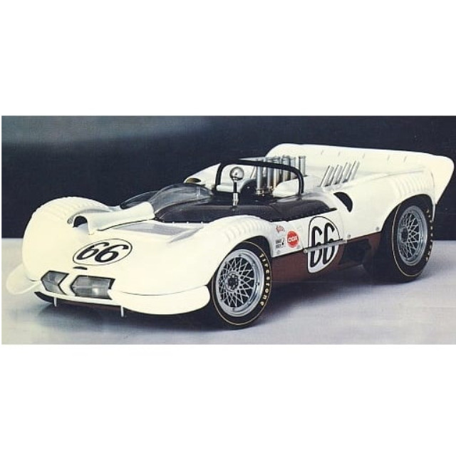 [MDL] 1/18 CHAPARRAL 2 SPORT RACER 1965 #66(ホワイト×ブラウン)  完成品 ミニカー(86496) AutoArt(オートアート)