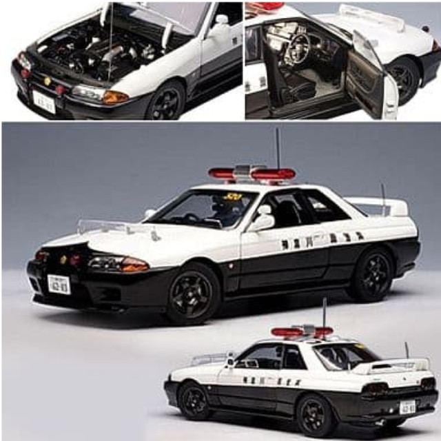 [MDL] 1/18 日産スカイライン GTR(R32) ポリスカー神奈川県警  完成品 ミニカー(38004) AutoArt(オートアート)