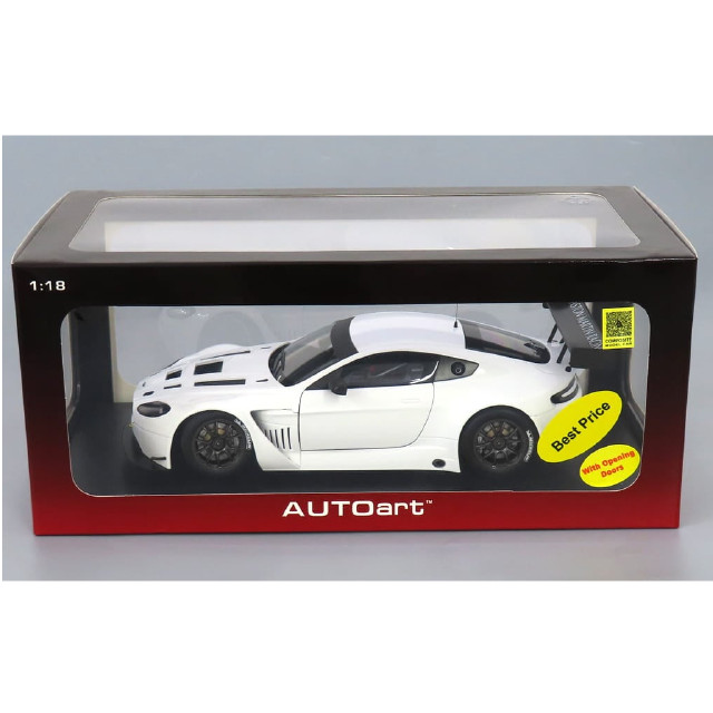 [MDL] 1/18 ASTON MARTIN VANTAGE V12 GT3 2013 2DOOR OPENINGS(ホワイト)  完成品 ミニカー(38569) AutoArt(オートアート)