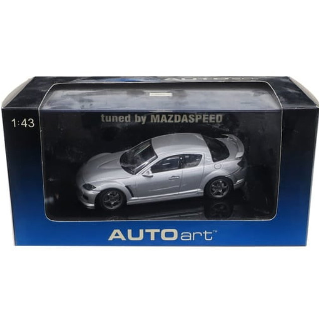 [MDL] 1/43 マツダ RX-8 チューンド by マツダスピード(サンライトシルバー)  完成品 ミニカー(55931) AutoArt(オートアート)