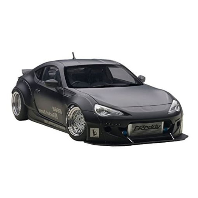 [MDL] 1/18 ロケットバニー 86(マット・ブラック×ブラック・ホイール)  完成品 ミニカー(78755) AutoArt(オートアート)