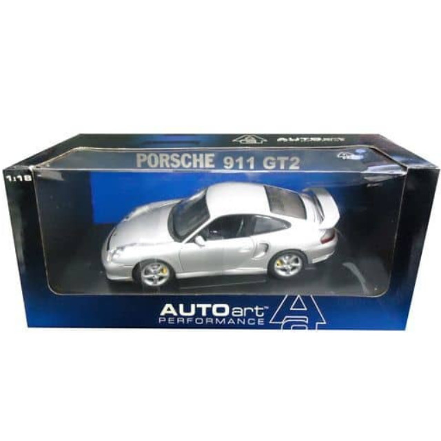 [MDL] 1/18 PORSCHE 911 GT2 2002(シルバー) 「PERFORMANCE」  完成品 ミニカー(77841) AutoArt(オートアート)
