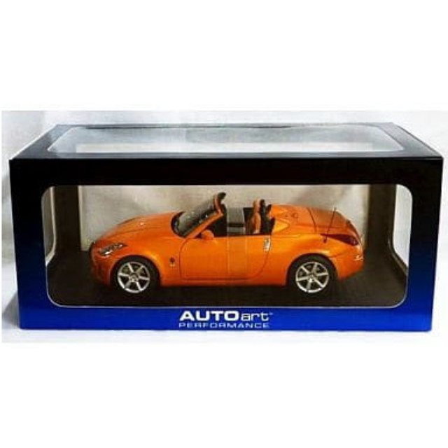 [MDL] 1/18 NISSAN FAIRLADY Z ROADSTER Z33(オレンジ) 「PERFORMANCE」  完成品 ミニカー(77377) AutoArt(オートアート)
