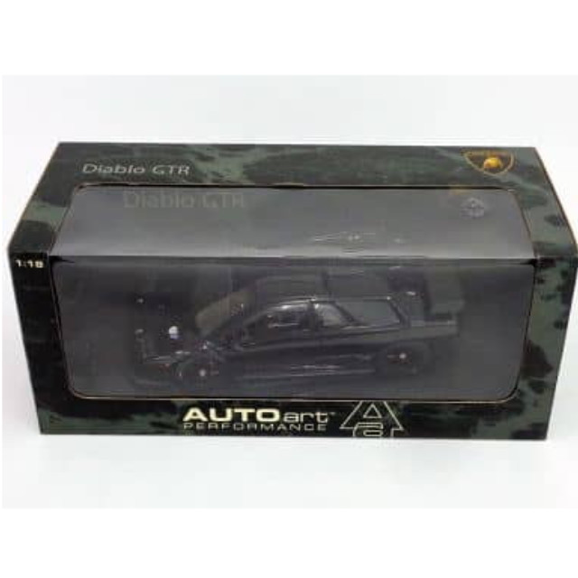 [MDL] 1/18 LAMBORGHINI DIABLO GTR 2001(ブラック) 「PERFORMANCE」 完成品 ミニカー(74522) AutoArt(オートアート)