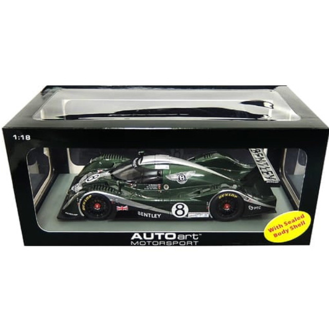 [MDL] 1/18 BENTLEY EXP SPEED 8 LEMANS 24HR 2002 DUNLOP #8(グリーン) 完成品 ミニカー AutoArt(オートアート)