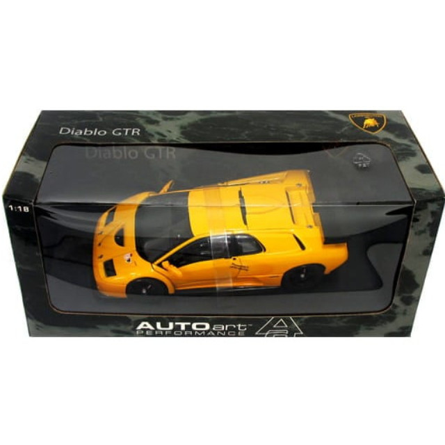 [MDL] 1/18 LAMBORGHINI DIABLO GTR 2001(イエロー) 「PERFORMANCE」 完成品 ミニカー(74521) AutoArt(オートアート)