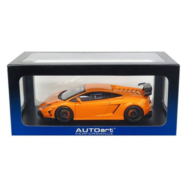 [MDL] 1/18 LAMBORGHINI GALLARDO LP560-4 SUPER TROFEO(オレンジ) 「PERFORMACE」 完成品 ミニカー(74688) AutoArt(オートアート)