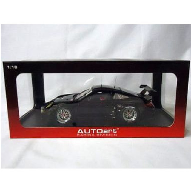 [MDL] 1/18 Porsche 911(997) GT3 RSR Plain Body Version(ブラック) 「RACING DIVISION」  完成品 ミニカー(81074) AutoArt(オートアート)