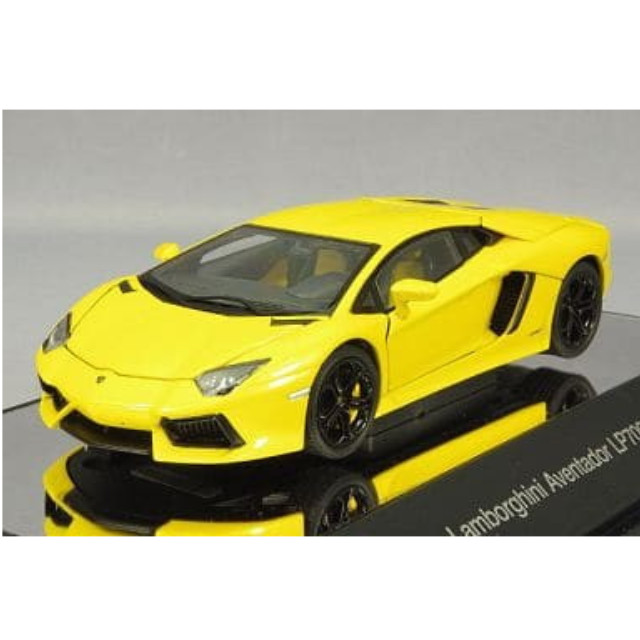 [MDL] 1/43 ランボルギーニ アヴェンタドール LP700-4 (イエロー) 「シグネチャーシリーズ」 完成品 ミニカー(54648) AutoArt(オートアート)
