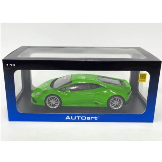 [MDL] 1/18 ランボルギーニ ウラカン LP610-4 (メタリックグリーン)  完成品 ミニカー(74605) AutoArt(オートアート)