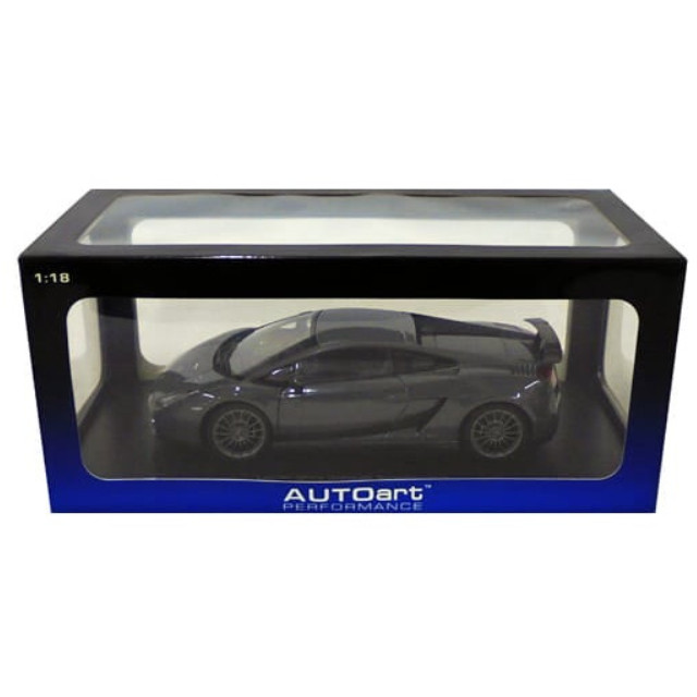 [MDL] 1/18 Lamborghini Gallardo Superleggera(メタリックグレー) 「PERFORMANCE」  完成品 ミニカー(74583) AutoArt(オートアート)