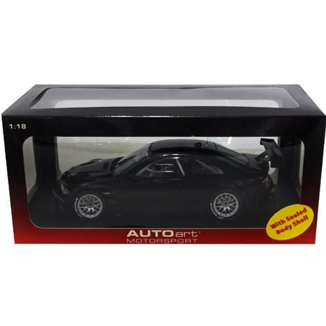 [MDL] 1/18 BMW M3 GTR Plain Body Version(ブラック) 「MOTORSPORT」 完成品 ミニカー(80447) AutoArt(オートアート)