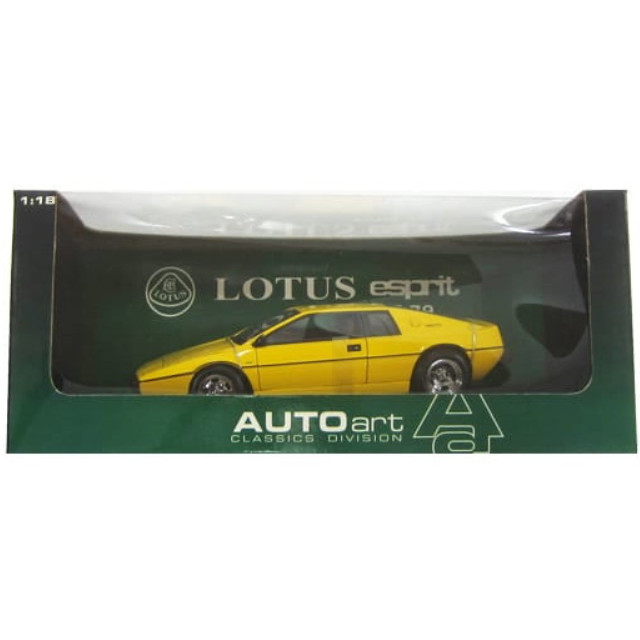 [MDL] 1/18 LOTUS ESPRIT TYPE ’79(イエロー)  完成品 ミニカー(75301) AutoArt(オートアート)