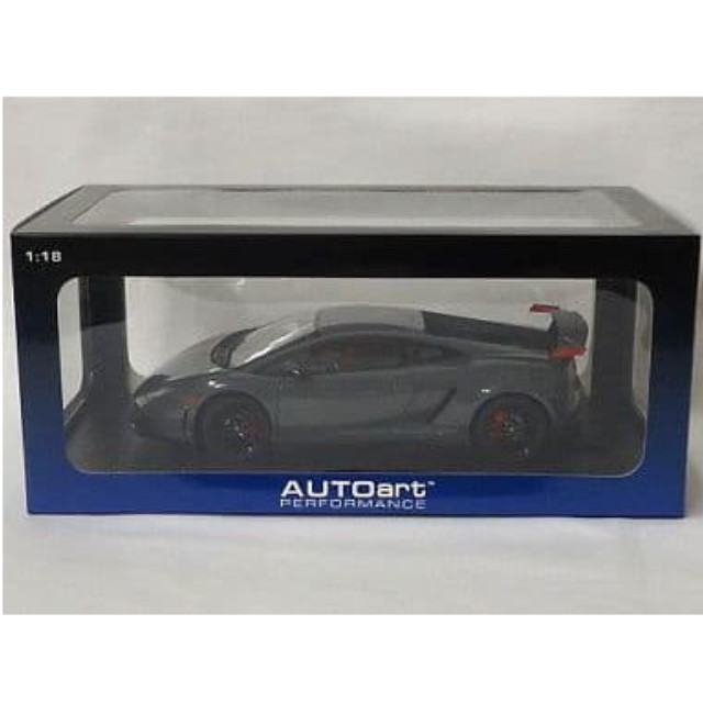 [MDL] 1/18 ランボルギーニ ガヤルド LP570-4 スーパートロフェオ ストラダーレ(グレー) 完成品 ミニカー(74692) AutoArt(オートアート)