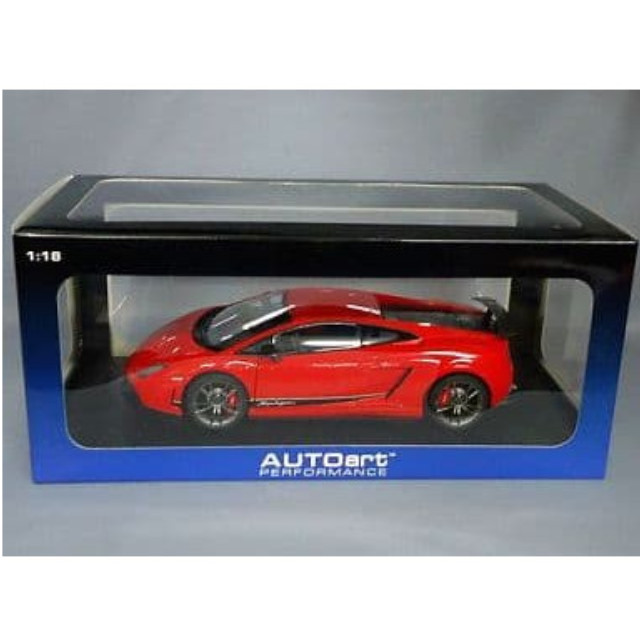 [MDL] 1/18 ランボルギーニ ガヤルド LP570-4 スーパーレジューラ レッド ROSSO ANDROMEDA 完成品 ミニカー(74655) AutoArt(オートアート)