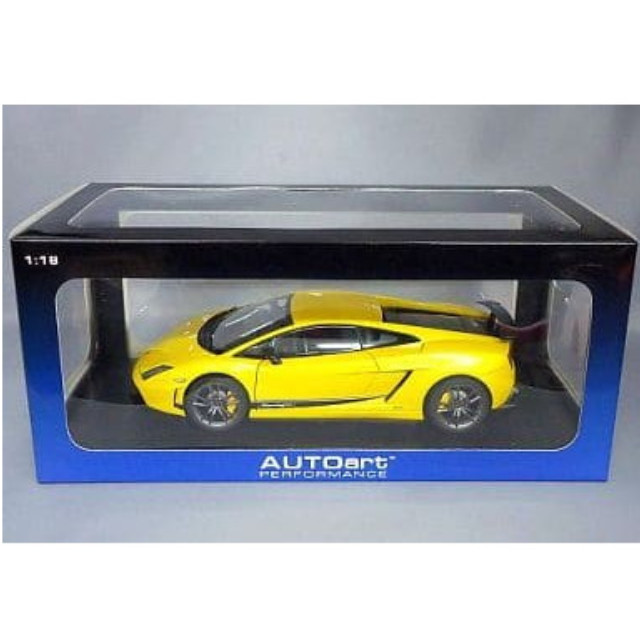 [MDL] 1/18 ランボルギーニ ガヤルド LP570-4 スーパーレジューラ イエロー GIALLO MIDAS 完成品 ミニカー(74658) AutoArt(オートアート)