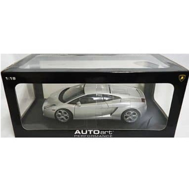 [MDL] 1/18 LAMBORGHINI GALLARDO(メタリックシルバー) 「PERFORMANCE」 完成品 ミニカー(74574) AutoArt(オートアート)