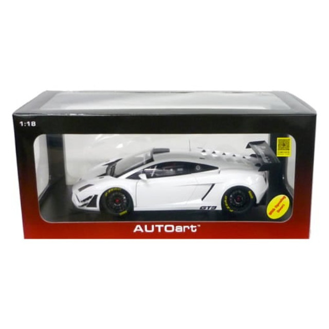 [MDL] 1/18 ランボルギーニ ガヤルド GT3 FL2 2013(ホワイト)  完成品 ミニカー(81358) AutoArt(オートアート)