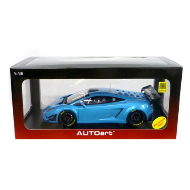 [MDL] 1/18 ランボルギーニ ガヤルド GT3 FL2 2013(ブルー)  完成品 ミニカー(81359) AutoArt(オートアート)