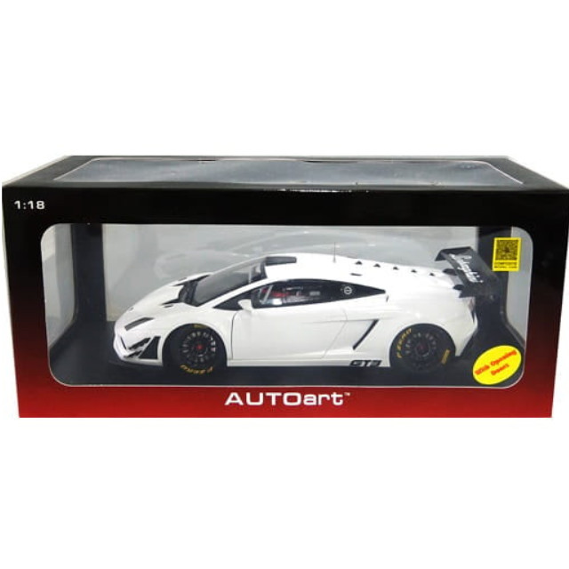 [MDL] 1/18 LAMBORGHINI GALLARDO GT3 FL2 2013 2DOOR OPENINGS(ホワイト)  完成品 ミニカー(38576) AutoArt(オートアート)