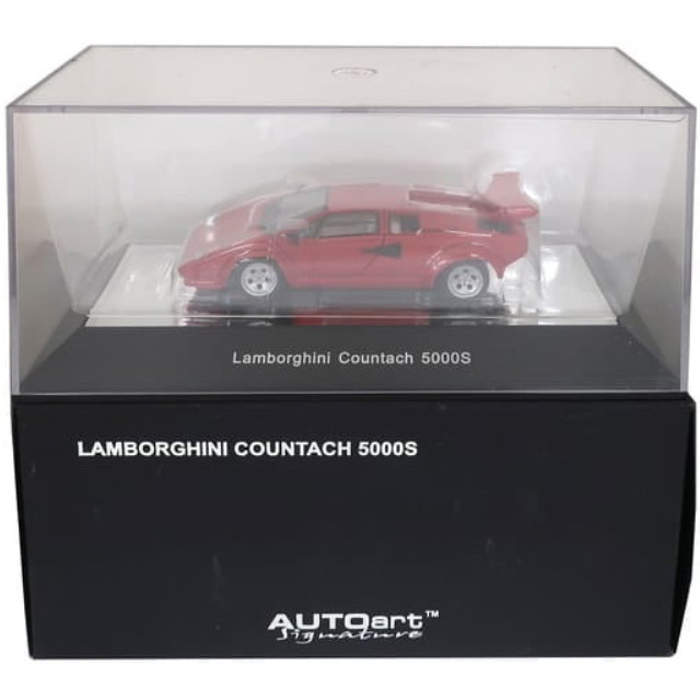 [MDL] 1/43 LAMBORGHINI COUNTACH 5000S(レッド) 「Signature」  完成品 ミニカー(54531) AutoArt(オートアート)