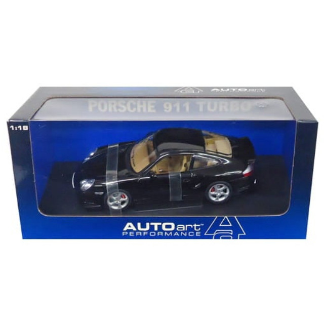 [MDL] 1/18 PORSCHE 911 TURBO 996(ブラック) 「PERFORMANCE」  完成品 ミニカー(77833) AutoArt(オートアート)