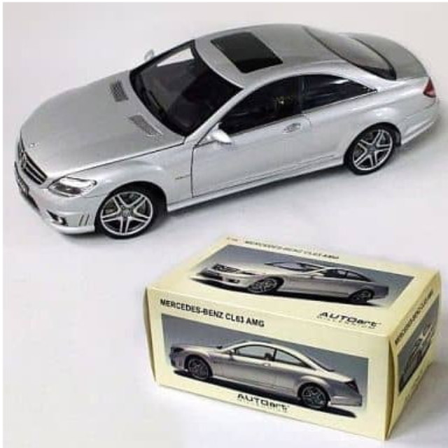 [MDL] 1/18 MERCEDES-BENZ CL63 AMG(シルバー) 「MILLENNIUM」  完成品 ミニカー(76168) AutoArt(オートアート)