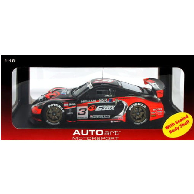 [MDL] 1/18 2004 JGTC GT500 G’ZOX SSR HASEMI Z #3 (ブラック×オレンジ) 「MOTORSPORT」 完成品 ミニカー(80748) AutoArt(オートアート)