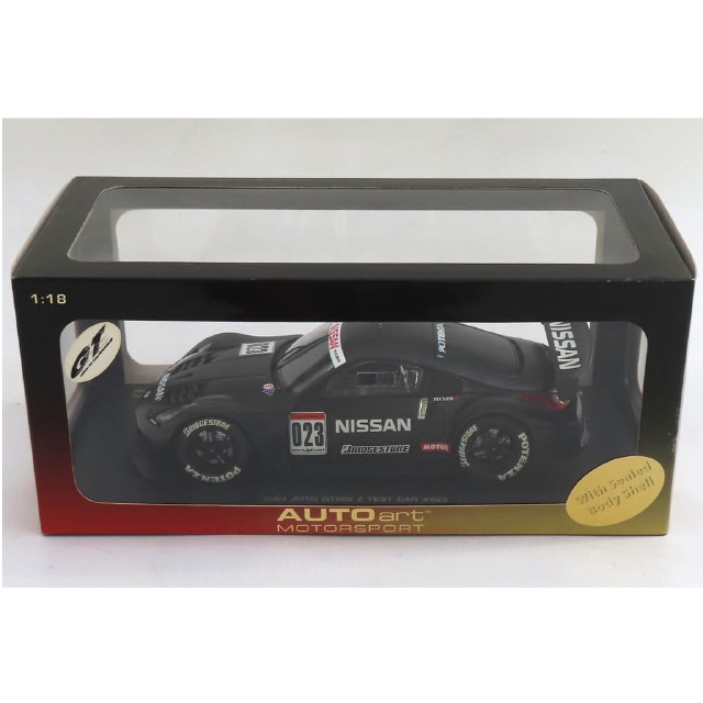 [MDL] 1/18 NISSAN FAIRLADY Z JGTC 2004 TEST CAR BRIDGESTONE #023(ブラック)  完成品 ミニカー(80480) AutoArt(オートアート)