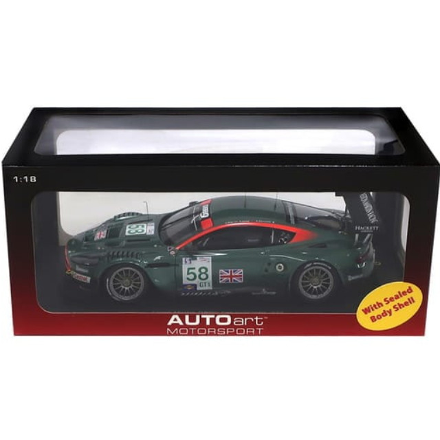 [MDL] 1/18 ASTON MARTIN DBR9 Sebring Castrol #58(グリーン×オレンジ) 「MOTORSPORT」 完成品 ミニカー(80509) AutoArt(オートアート)