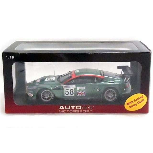 [MDL] 1/18 ASTON MARTIN DBR9 24hrs LeMans 2005 Castrol #58(グリーン) 「MOTORSPORT」 完成品 ミニカー(80506) AutoArt(オートアート)