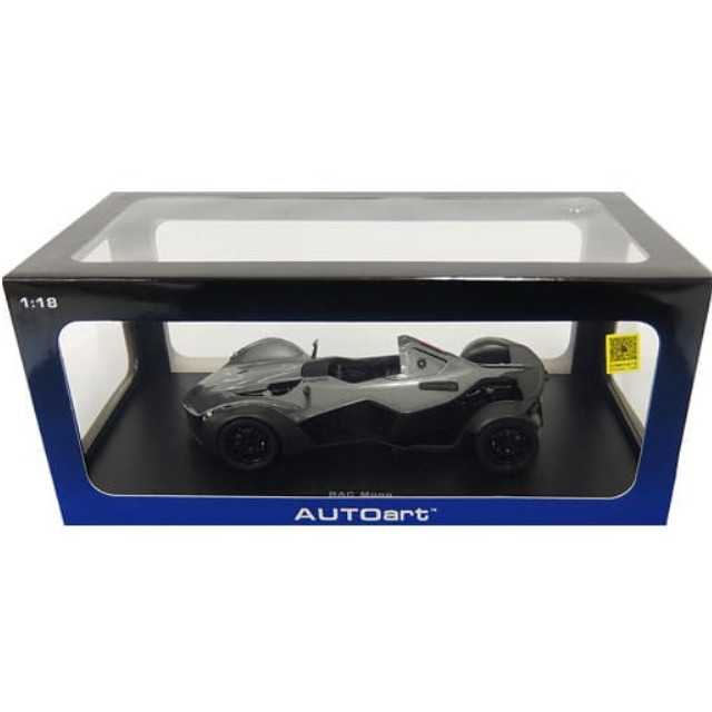 [MDL] 1/18 BAC モノ(メタリック・グレー)  完成品 ミニカー(18113) AutoArt(オートアート)