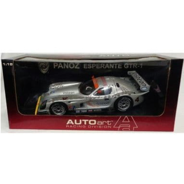 [MDL] 1/18 PANOZ ESPERANTE GTR-1 USRRC #4(シルバー) -パノズ エスペランテ GTR-1 USRRC- 「RACING DIVISION」 完成品 ミニカー(89854) AutoArt(オートアート)